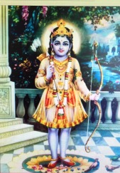 Krishna with Bow